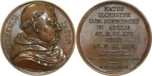 O5301 Scarce Medal Roger Bacon Franciscan 1212 1292 Gayrard Baron Desnoyers SPL