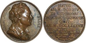O5334 Scarce Medal Christoph Gluck German composer Gayrard Baron Desnoyers SPL