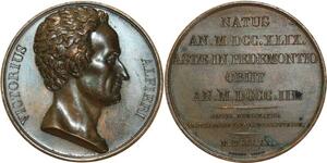 O5357 Rare Medaille Vittorio Alfieri 1820 Baron Desnoyers SPL ->Make offer