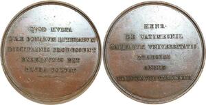 O5471 Rare Medaille Antoine Vatimesnil Conseil. Etat Charles X Baron Desnoyers