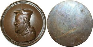 O5484 Très Rare Medaille Stanislas Hosius Cardinal Vienne Desnoyers SPL