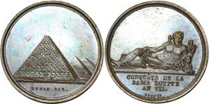 O5737 Très Rare Napoléon Basse-Egypt An VII 1798 deNon BreNon Desnoyers SPL