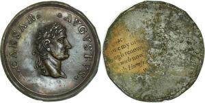 O5860 Rare Cliché uniface Ceasar Auguste Baron Desnoyers SUP ->Make offer