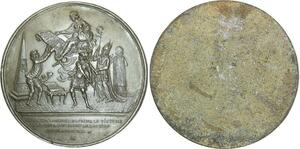 O5888 Rare uniface États generaux Louis XVI Versailles 1789 Desnoyers SUP