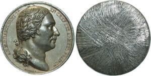 O5950 Rare Medaille Uniface Dampierre Chef Armées Gayrard Baron Desnoyers SPL