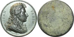 O5962 Rare Medaille Uniface Jean Warin Gatteaux Baron Desnoyers SUP