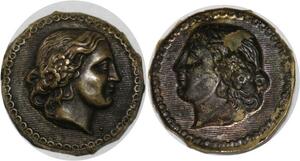 Q0151 France Médaille uniface Déesse Femme XVIII XIX ème -> Faire offre