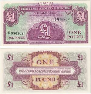 Q3535 Banknote United Kingdom British Army Forces Pound 1948-1961 UNC - Offer