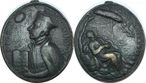 Q6016 Rare Medal Vatican St Francois Xaver Ignatius von Loyola 1491 1556