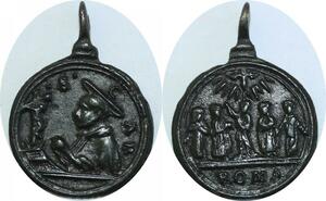 Q6043 Rare Medal Vatican Papal States Vatican Pope 17-18th 