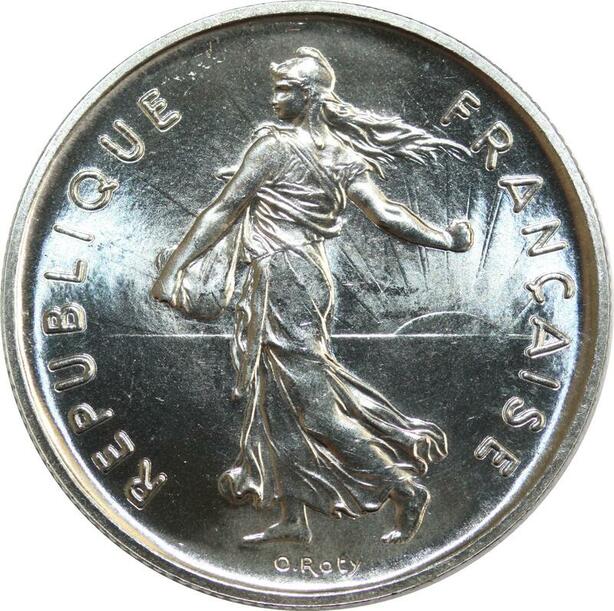 Pièce 1 Franc 1996 Semeuse FDC Sortie De Coffret BE - Qualité Fleur De Coin, En Nickel