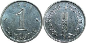 R0336 France 1 Centime Épi 1964 sortie du coffret FDC -> Make Offer