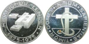 R0358 Germany Commemorative Token Heimschule Lender 1875 1975 Proof - Offer