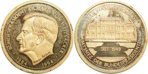 R0362 Germany Token Richard von Weizsäcker 1984-1994 UNC -> Make Offer