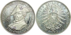 R0369 Germany Medal Prussia Friedrich II der Grosse 1712 1786 - 1992 Proof