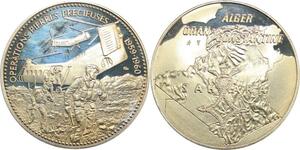 R0392 Médaille Algérie Sahara Opération Pierre Précieuses 1959-1960 Proof