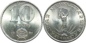 R0471 Hungary 10 Forint Magyar Strobl Monument 1971 UNC ->Make Offer