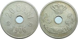 R0487 Romania 20 Bani Carol I 1905 ->Make Offer
