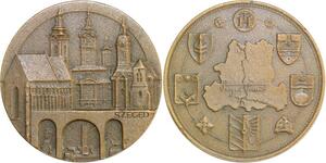R0515 Hungary Medal Szeged Seghedin City AU ->Make Offer