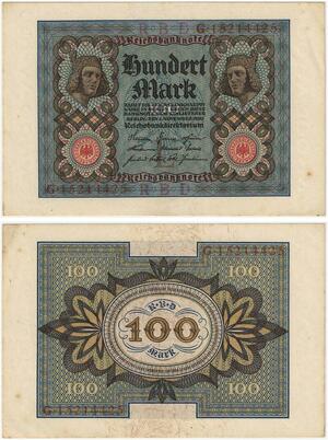 R0823 Germany Banknote 100 Mark 1920 UNC -> Make Offer