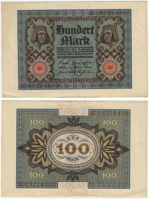 R0828 Germany Banknote 100 Mark 1920 UNC-> Make Offer