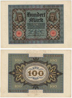 R0865 Germany Banknote 100 Mark 1920 UNC-> Make Offer