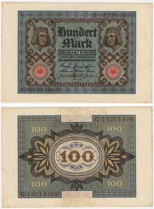 R0866 Germany Banknote 100 Mark 1920 UNC-> Make Offer
