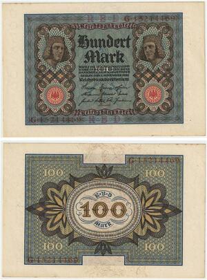 R0867 Germany Banknote 100 Mark 1920 UNC-> Make Offer