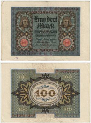 R0869 Germany Banknote 100 Mark 1920 AU-> Make Offer
