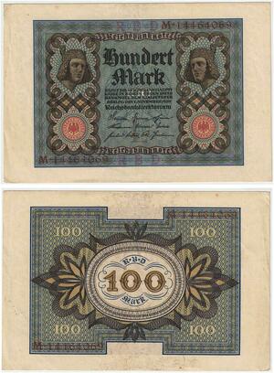 R0878 Germany Banknote 100 Mark 1920 AU-> Make Offer