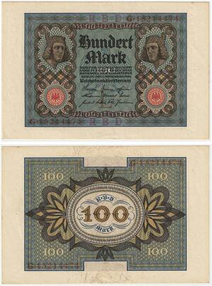 R0879 Germany Banknote 100 Mark 1920 UNC -> Make Offer