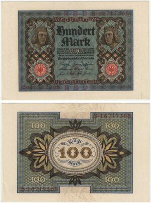 R0881 Germany Banknote 100 Mark 1920 UNC -> Make Offer