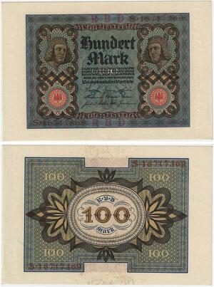 R0882 Germany Banknote 100 Mark 1920 UNC -> Make Offer