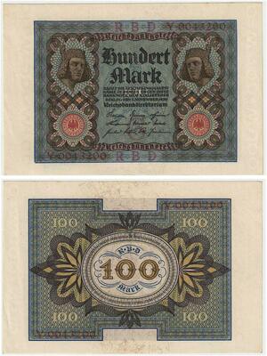 R0894 Germany Banknote 100 Mark 1920 UNC-> Make Offer