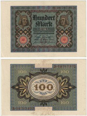 R0898 Germany Banknote 100 Mark 1920 UNC -> Make Offer