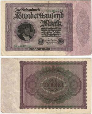 R0992 Germany Banknote Inflation 10000 Mark 1923 -> Make Offer