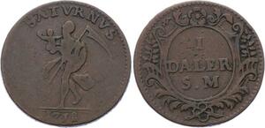 O2038 Schweden Suede Daler 1718 Carl XII Satvrnvs ->Make offer