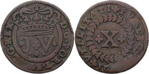 O2089 Portugal 10 Reis Juan V 1721 ->Make offer