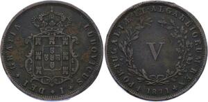 O2103 Portugal 5 Reis Luiz I 1871 ->Make offer