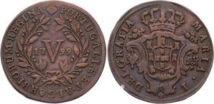 O2108 Portugal 5 Reis Maria I 1799 ->Make offer