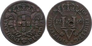O2110 Portugal Jose I of Portugal 5 Reis 1750 ->Make offer