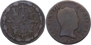 O2284 Spain 8 Maravedís Fernando VII Jubia 1823 ->Make offer