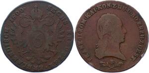 O2349 Austria 6 Kreuzer Franz II 1800 B Kremnitz ->M offer