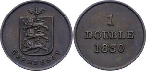 O2468 Guernsey Great Britain 1 Double 1830 ->Make offer