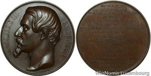 O4607 Rare Medal Russia Victory Crimea Maréchal Saint Arnaud 1854 SPL