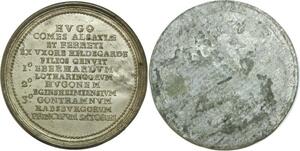 O6067 France Unique Cliché Hugues 867 895 Lorraine Lothringen N°1 Desnoyers SUP