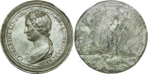 O6088 France Unique Cliché Catherine Limbourg Lorraine Lothringen N°14 Desnoyers SUP