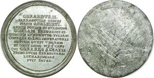 O6098 France Unique Cliché Gerard II Lorraine Lothringen N°4 Desnoyers SUP