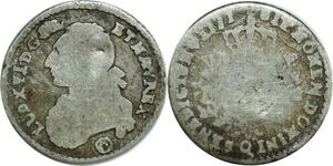 O6170 Inedit France 1/10 Ecu Louis XVI 1777 Q Perpignan Argent ->M offre