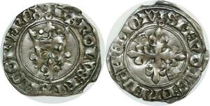 O6208 Rare France Florette Charles VI Paris Argent ->M offre